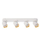 Adjustable ceiling lamps - spots - Milagro Andy Ceiling Lamp 4xGU10 White + Gold ML9938 - product 5