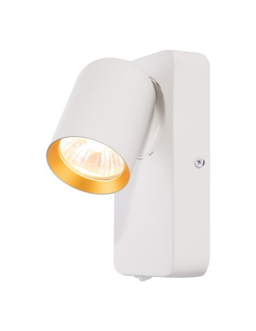 Milagro Wall lamp Andy 1xGU10 White + Gold ML9942 - product 2