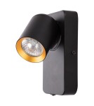 Adjustable wall lamps - Milagro Wall lamp Andy 1xGU10 Black + Gold ML9943 - product 5