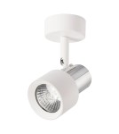 Adjustable ceiling lamps - spots - Milagro Spot Cino 1xGU10 White + Chrome ML9944 - product 1