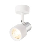 Adjustable ceiling lamps - spots - Milagro Spot Cino 1xGU10 White + Chrome ML9944 - product 2