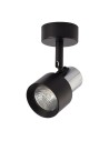 Milagro Spot Cino 1xGU10 Czarny + Chrom ML9945