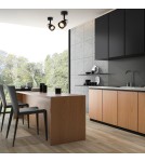 Adjustable ceiling lamps - spots - Milagro Spot Cino 1xGU10 Black + Chrome ML9945 - product 3