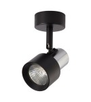 Adjustable ceiling lamps - spots - Milagro Spot Cino 1xGU10 Black + Chrome ML9945 - product 5