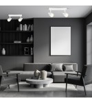 Adjustable ceiling lamps - spots - Milagro Cino Ceiling Lamp 2xGU10 White + Chrome ML9946 - product 3