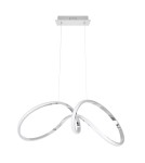 LED pendant lamps - Milagro TESORO CHROME 48W LED pendant lamp ML7952 - product 1