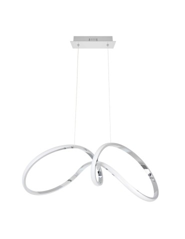 Milagro TESORO CHROME 48W LED pendant lamp ML7952