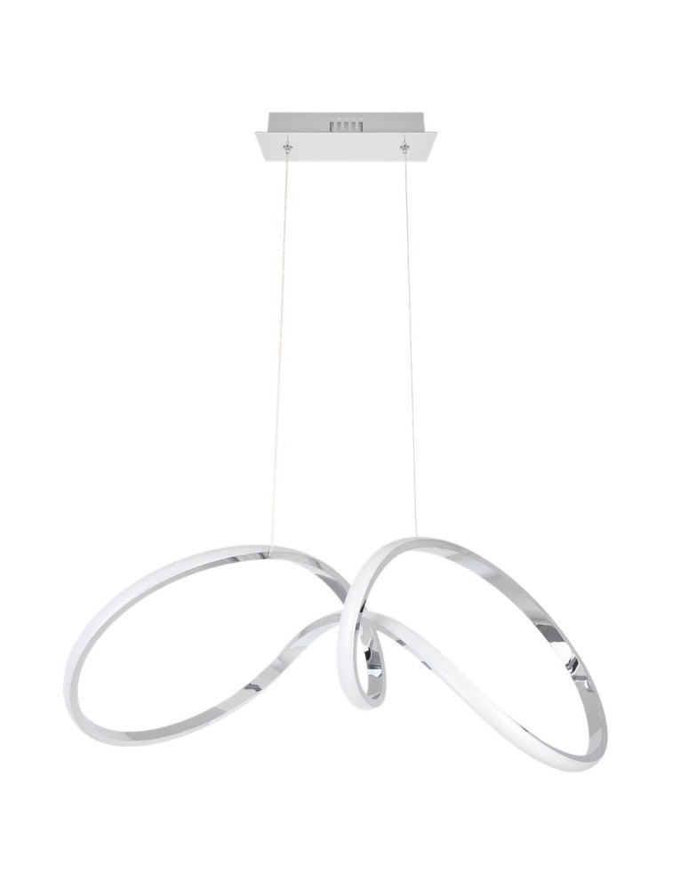 LED pendant lamps - Milagro TESORO CHROME 48W LED pendant lamp ML7952 - product kolory-swiatla.pl 8