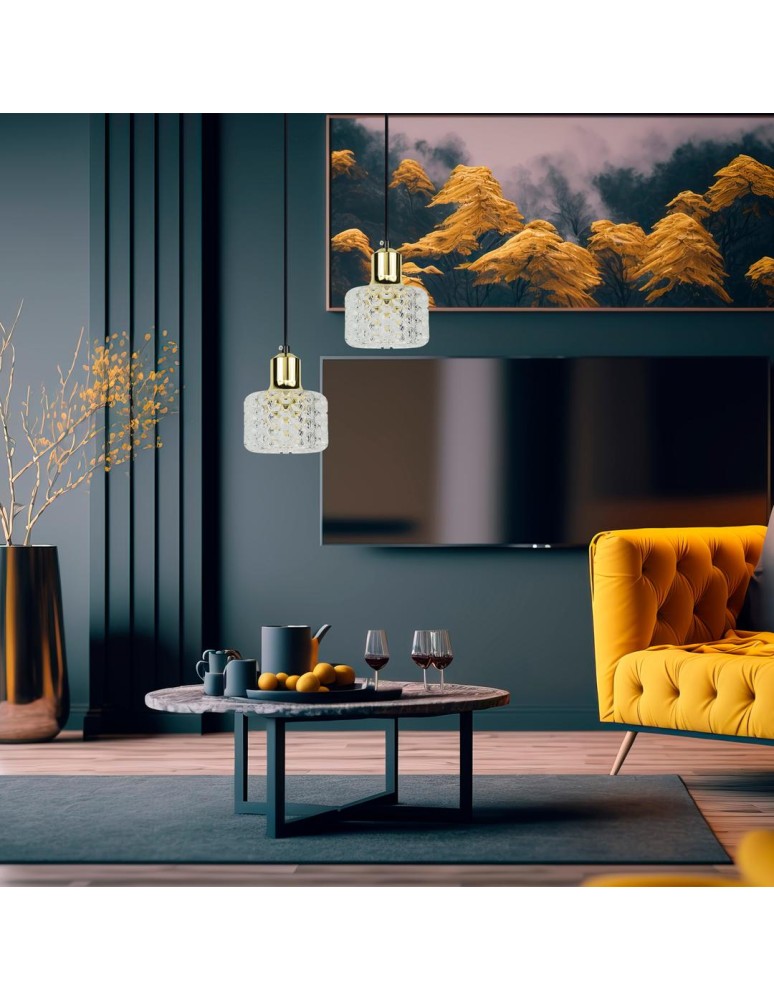 Single pendant lamps - Milagro LUMI 1xG9 pendant lamp ML9747 - product kolory-swiatla.pl 3