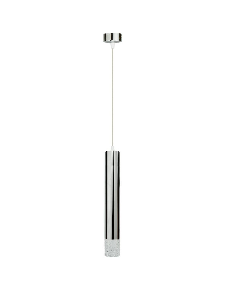 Single pendant lamps - Milagro TUBI CHROM 1xGU10 pendant lamp ML8875 - product kolory-swiatla.pl 7