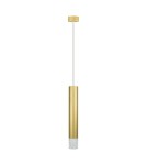 Single pendant lamps - Milagro TUBI GOLD 1xGU10 pendant lamp ML8876 - product 1