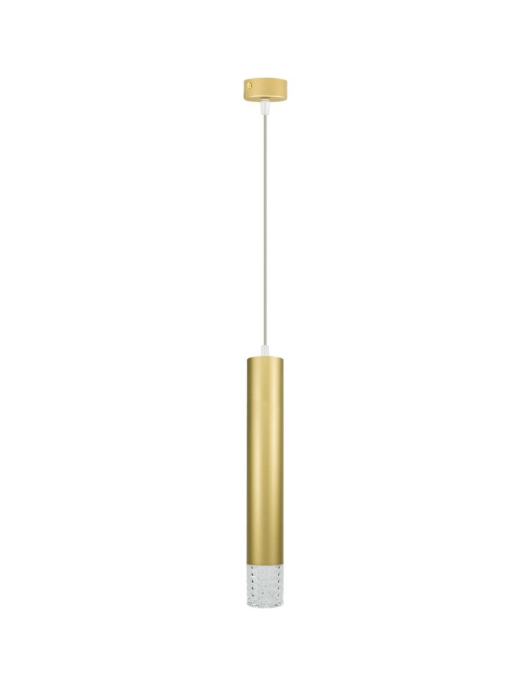 Single pendant lamps - Milagro TUBI GOLD 1xGU10 pendant lamp ML8876 - product kolory-swiatla.pl 7