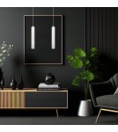 Single pendant lamps - Milagro TUBI WHITE 1xGU10 pendant lamp ML8878 - product 4