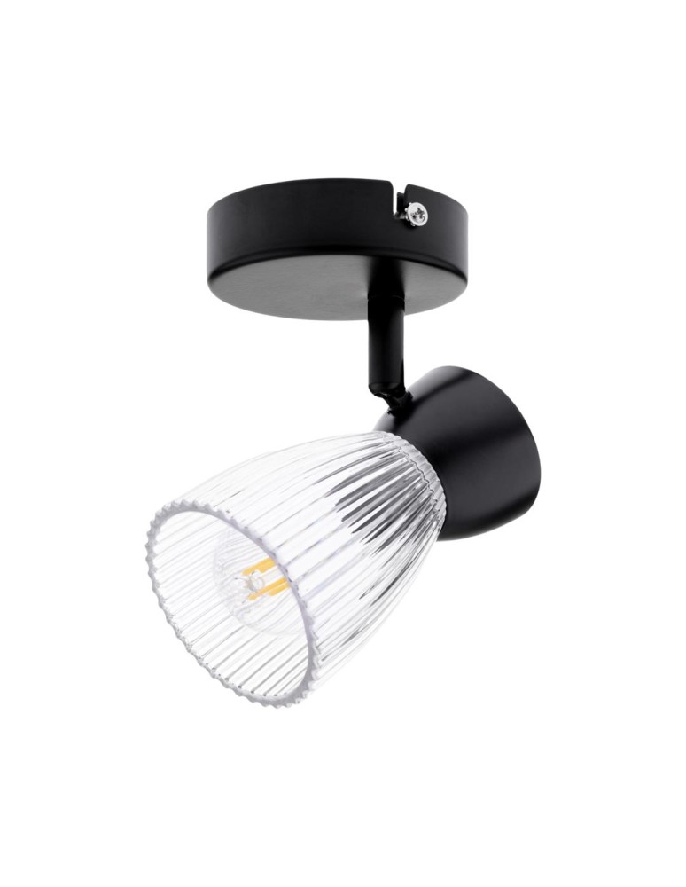 Adjustable ceiling lamps - spots - Milagro Wall lamp BEST BLACK 1xE14 ML9970 - product kolory-swiatla.pl 1