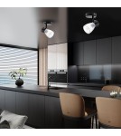 Adjustable ceiling lamps - spots - Milagro Wall lamp BEST BLACK 1xE14 ML9970 - product 5