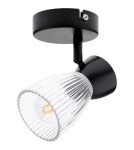 Adjustable ceiling lamps - spots - Milagro Wall lamp BEST BLACK 1xE14 ML9970 - product 8