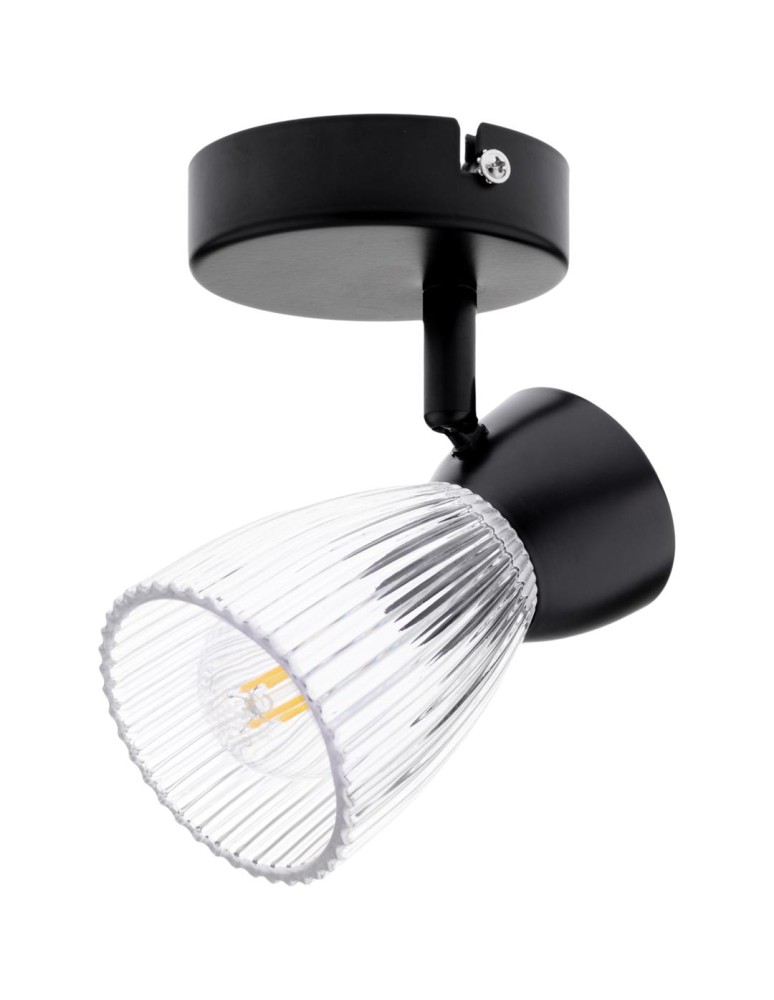 Adjustable ceiling lamps - spots - Milagro Wall lamp BEST BLACK 1xE14 ML9970 - product kolory-swiatla.pl 8