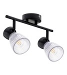 Adjustable ceiling lamps - spots - Milagro BEST BLACK 2xE14 ceiling lamp ML9971 - product 1