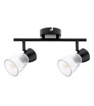 Adjustable ceiling lamps - spots - Milagro BEST BLACK 2xE14 ceiling lamp ML9971 - product 2