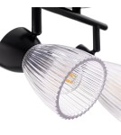 Adjustable ceiling lamps - spots - Milagro BEST BLACK 2xE14 ceiling lamp ML9971 - product 3