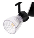 Adjustable ceiling lamps - spots - Milagro BEST BLACK 2xE14 ceiling lamp ML9971 - product 4