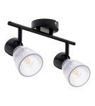 Adjustable ceiling lamps - spots - Milagro BEST BLACK 2xE14 ceiling lamp ML9971 - product 8