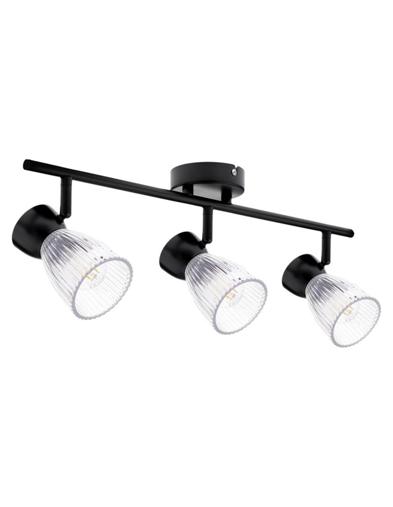 Adjustable ceiling lamps - spots - Milagro BEST BLACK 3xE14 ceiling lamp ML9972 - product kolory-swiatla.pl 1