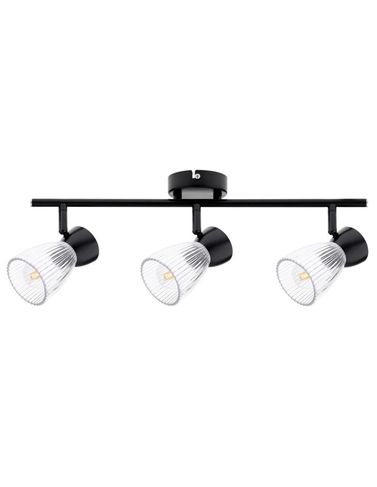Adjustable ceiling lamps - spots - Milagro BEST BLACK 3xE14 ceiling lamp ML9972 - product kolory-swiatla.pl 2