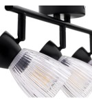 Adjustable ceiling lamps - spots - Milagro BEST BLACK 3xE14 ceiling lamp ML9972 - product 3
