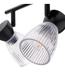 Adjustable ceiling lamps - spots - Milagro BEST BLACK 3xE14 ceiling lamp ML9972 - product 4