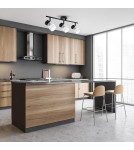 Adjustable ceiling lamps - spots - Milagro BEST BLACK 3xE14 ceiling lamp ML9972 - product 5