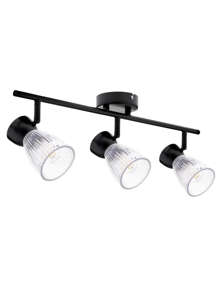 Adjustable ceiling lamps - spots - Milagro BEST BLACK 3xE14 ceiling lamp ML9972 - product kolory-swiatla.pl 8