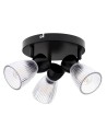 Milagro BEST BLACK 3xE14 (round) ceiling lamp ML9973