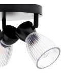 Adjustable ceiling lamps - spots - Milagro BEST BLACK 3xE14 (round) ceiling lamp ML9973 - product 2