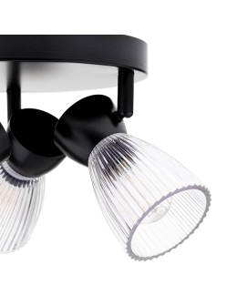 Milagro Lampa sufitowa BEST BLACK 3xE14 (round) ML9973 - produkt 2