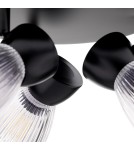 Adjustable ceiling lamps - spots - Milagro BEST BLACK 3xE14 (round) ceiling lamp ML9973 - product 3