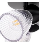 Adjustable ceiling lamps - spots - Milagro BEST BLACK 3xE14 (round) ceiling lamp ML9973 - product 4