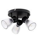 Adjustable ceiling lamps - spots - Milagro BEST BLACK 3xE14 (round) ceiling lamp ML9973 - product 8