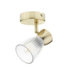 Adjustable ceiling lamps - spots - Milagro BEST GOLD wall lamp 1xE14 ML9974 - product 1
