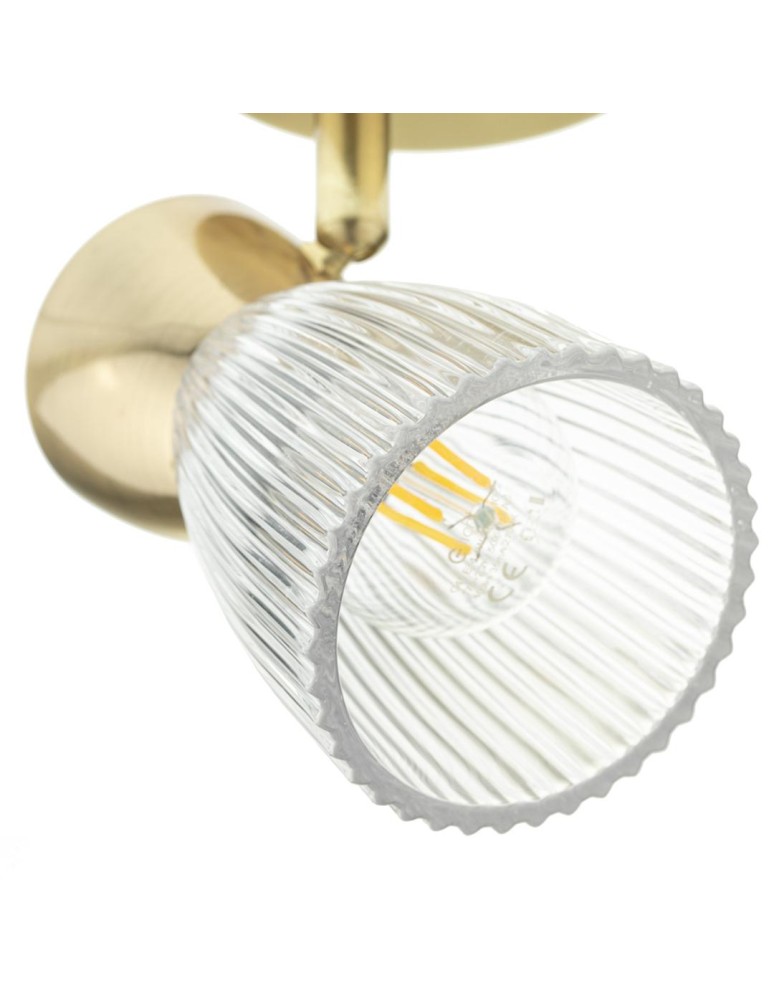 Adjustable ceiling lamps - spots - Milagro BEST GOLD wall lamp 1xE14 ML9974 - product kolory-swiatla.pl 4