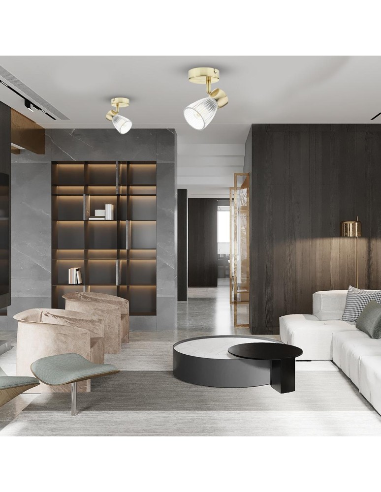 Adjustable ceiling lamps - spots - Milagro BEST GOLD wall lamp 1xE14 ML9974 - product kolory-swiatla.pl 5