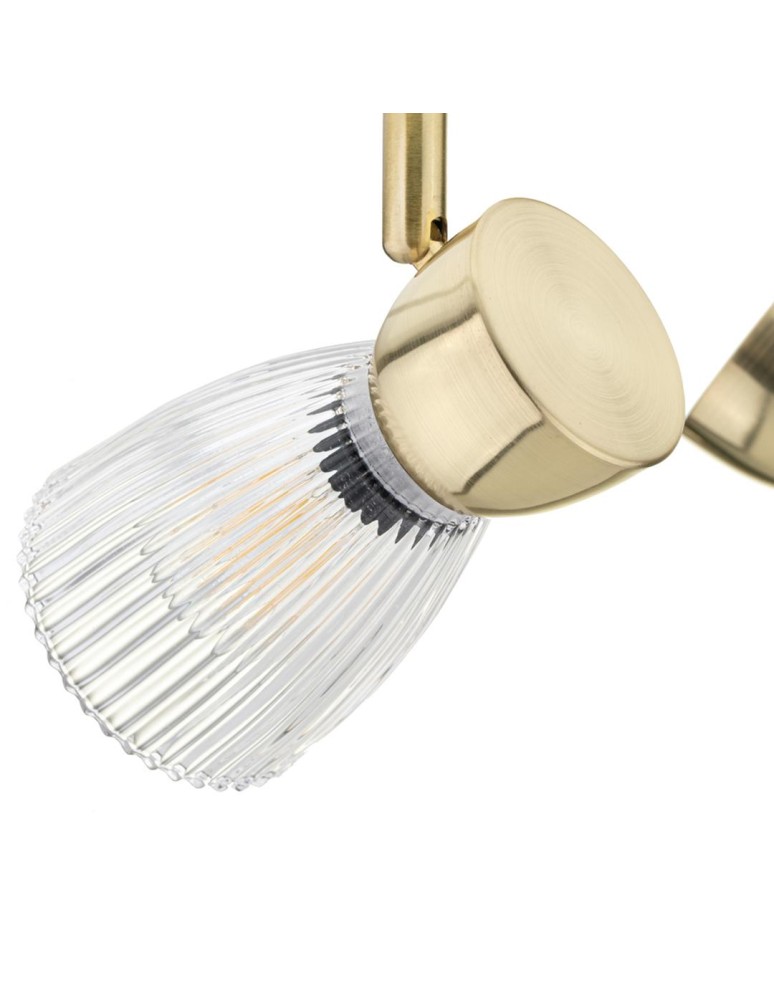 Adjustable ceiling lamps - spots - Milagro BEST GOLD 2xE14 ML9975 ceiling lamp. - product kolory-swiatla.pl 4