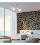 Adjustable ceiling lamps - spots - Milagro BEST GOLD 2xE14 ML9975 ceiling lamp. - product 5