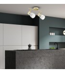 Adjustable ceiling lamps - spots - Milagro BEST GOLD 2xE14 ML9975 ceiling lamp. - product 6