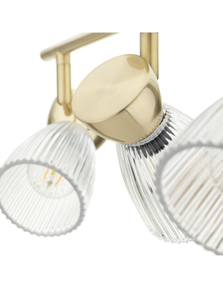 Adjustable ceiling lamps - spots - Milagro BEST GOLD 3xE14 ML9976 ceiling lamp. - product kolory-swiatla.pl 4