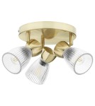 Adjustable ceiling lamps - spots - Milagro BEST GOLD 3xE14 (round) ceiling lamp ML9977 - product 1