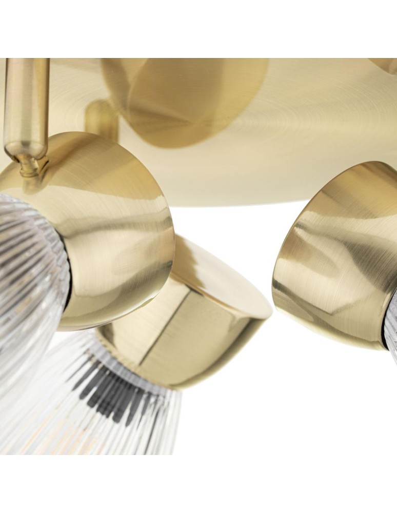 Adjustable ceiling lamps - spots - Milagro BEST GOLD 3xE14 (round) ceiling lamp ML9977 - product kolory-swiatla.pl 3