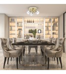 Adjustable ceiling lamps - spots - Milagro BEST GOLD 3xE14 (round) ceiling lamp ML9977 - product 5