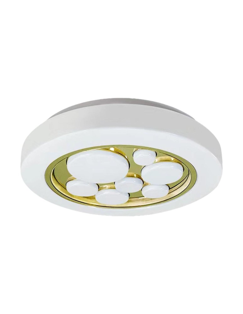 Plafonds with remote control - Milagro Plafond BUBBLES GOLD 30W Ø390 mm ML8128 - product kolory-swiatla.pl 8