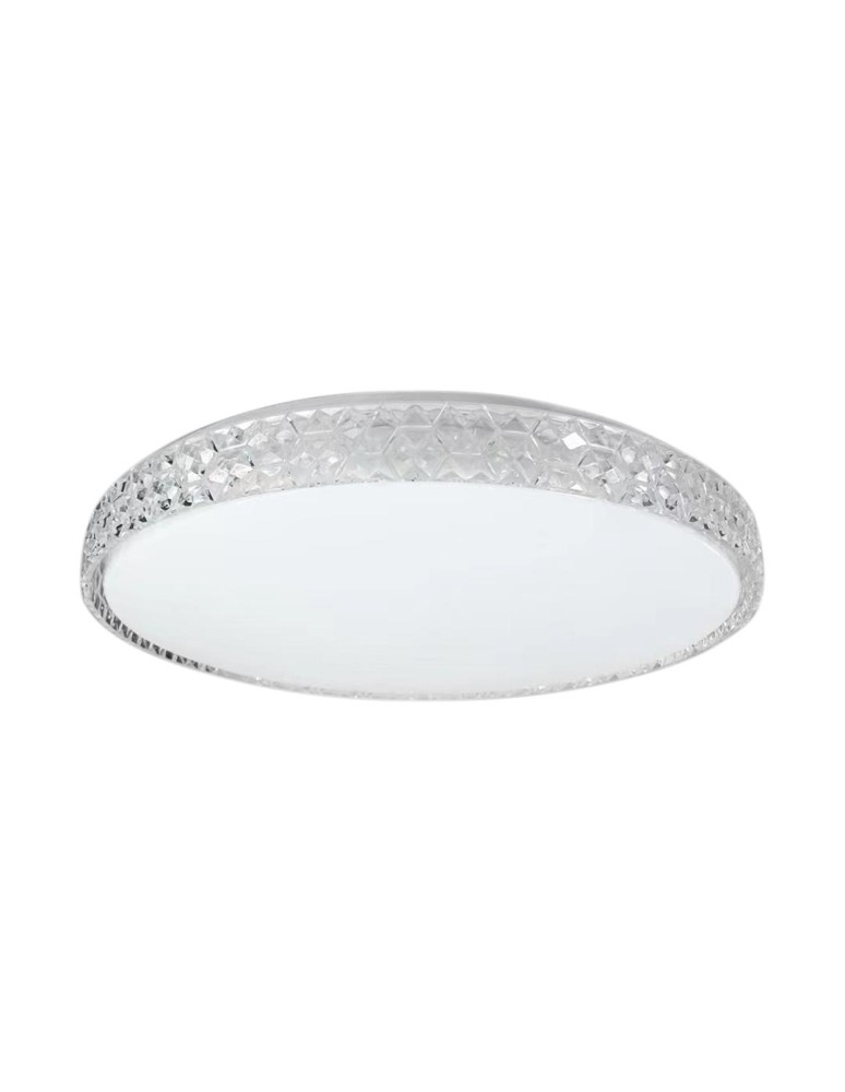 Ceiling lamps with crystals - Milagro Plafondier SHINY CLEAR 34W Ø490 mm ML8499 - product kolory-swiatla.pl 1